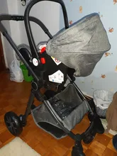 Cochecito de bebé 3 en 1 de paisaje alto, carrito reclinable, plegable, para recién nacido, novedad de 2021