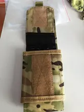 Funda militar de 5,5 pulgadas para teléfono móvil, bolsa para correr, riñonera táctica Molle, cinturón de caza