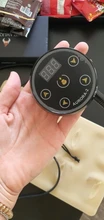 Fuente de alimentación de tatuaje Aurora 2, suministro de energía LCD Digital con adaptador de corriente, Mini panel táctil Led, suministros de tatuaje