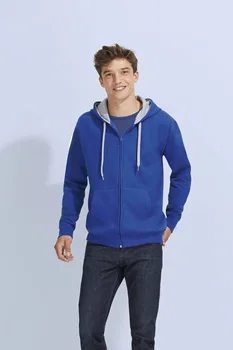 

SPORTS JACKET-CONTRASTED AND HOODED-SOUL MEN SPORT