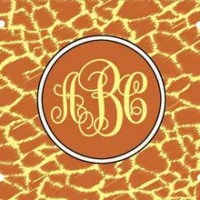 На заказ монограмма номерного знака инициалы автомобиля тег