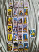 Cartas de Tarot misteriosas para mujeres y niñas, cartas de oráculo, juego de mesa
