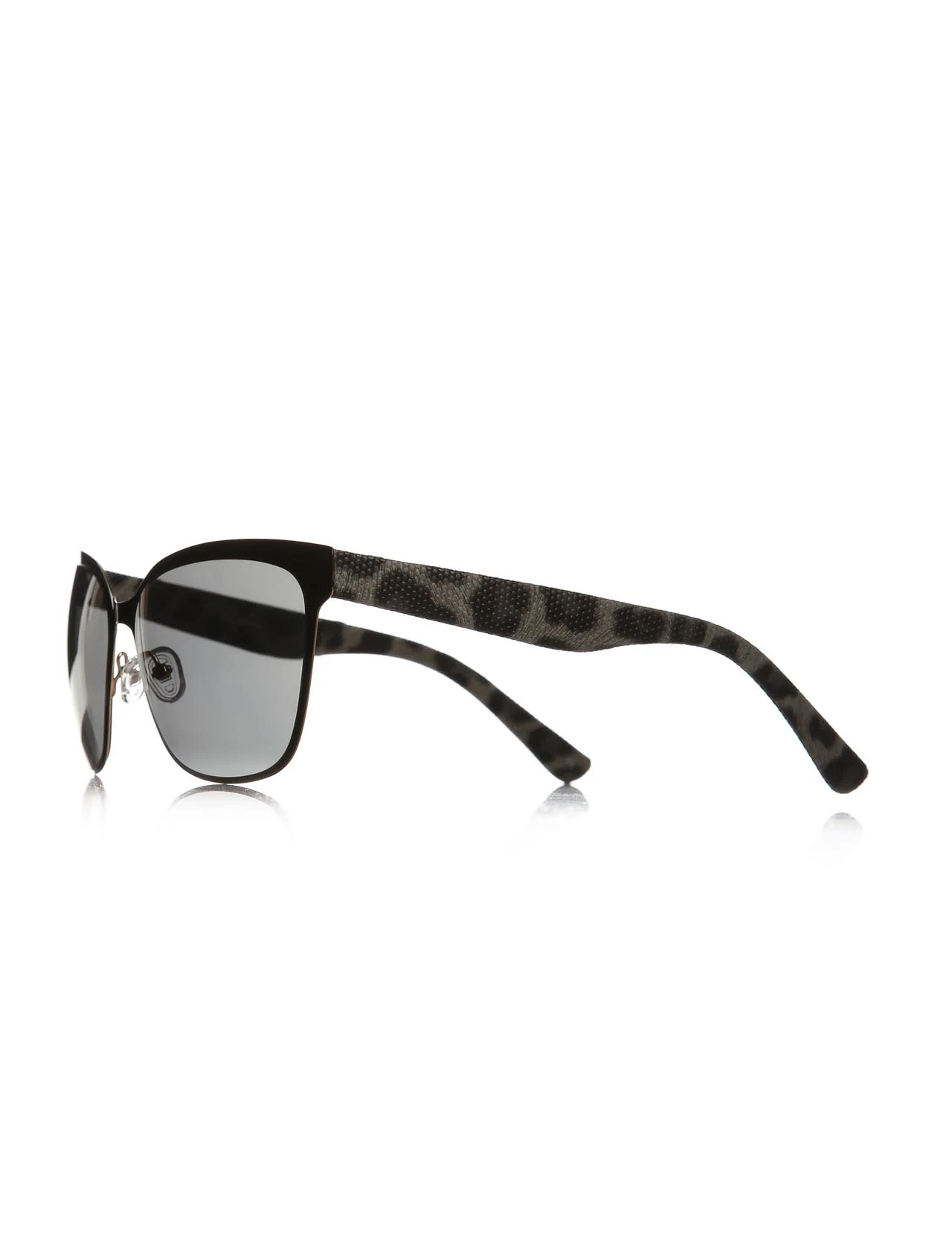

Women's Sunglasses RH 15768 01 Metal Black Organic Rectangle Rectangle 57-16-140