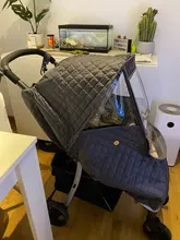 Chubasquero Universal impermeable para invierno, funda gruesa para lluvia, protección contra el viento, accesorios de cochecito de bebé, bastón, cochecito