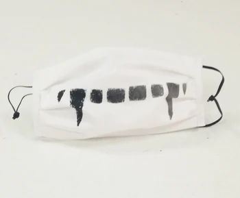 

Face mask SUMMER. Reusable washable. The mask that does not give hot, hidrofuga and antibacterial. With hand painted drawing