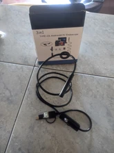 Cámara endoscópica AN100, 3,9 MM/8MM/5,5 MM, HD, 3 en 1, TYPE-C, USB, Android, endoscopia, 6 LED, IP67, impermeable, boroscopio, Cable rígido