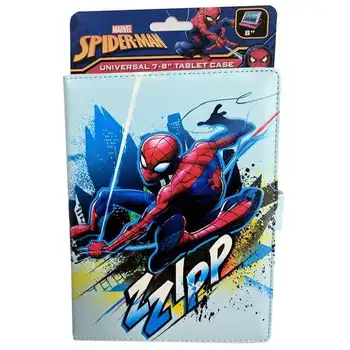 

Universal case lazerbuilt marvel spider-man compatible with tablets 7-8 '/17.78-20.3cm