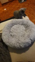 Bed Cushion-Mat Pet-Bed Puppy Cat-Supplies Kennel Dog Round Plush Warm Long Portable