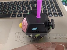 EDC mano para el autismo, TDAH alivio de la ansiedad en niños de 12 lados Anti-estrés Fidget Juguetes | Juguetes Fidget | Fidget Juguetes