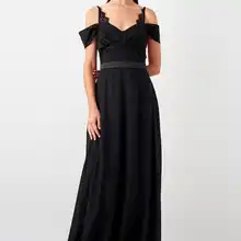 Trendyol вечернее платье из специальной ткани TPRSS19FZ0557