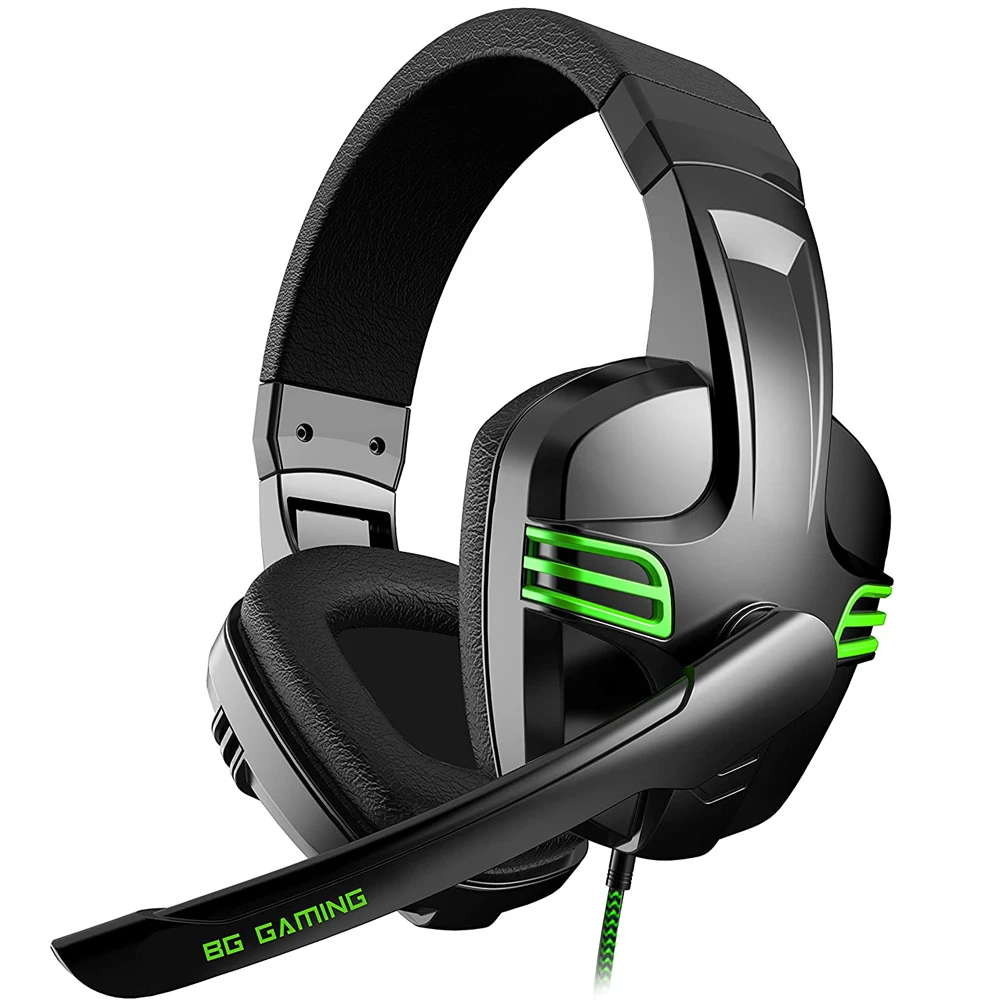 auriculares gaming cascos gaming ps4 ps5 pc xbox one x series x conexión jack 3.5mm con micrófono abatible y diadema|Auriculares audífonos| - AliExpress