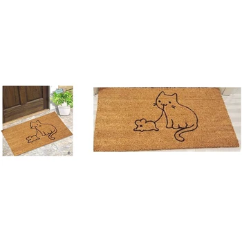 

Coconut mat 40X60Cm cat and Raton