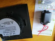 EsooLi-Interruptor táctil de cristal para la pared, inalámbrico, con control de voz, material retardante de fuego, compatible con app Tuya y Smart Life, apto para la Unión Europea y Reino Unido