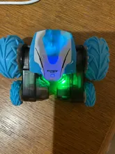 Sinovan Hugine RC coche 2,4G 4CH truco deriva deformación Buggy coche de Control remoto de coche 360 grados Flip niños Robot coches RC de juguete