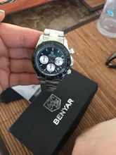 BENYAR-reloj deportivo de lujo para Hombre, cronógrafo de cuarzo, de acero inoxidable, resistente al agua, nuevo 2020