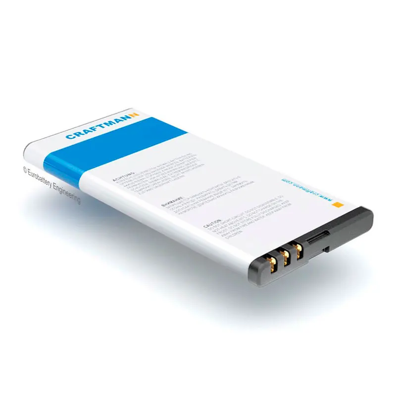 

Battery 1650mAh for Nokia LUMIA 820 (BP-5T)