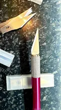 Knife-Tools-Kit Non-Slip-Blades Mobile-Phone-Pcb Carving Metal Scalpel Diy-Repair