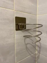 Bathroom Shelf Holder Organizer Hook Washbasin-Rack Storage-Supply Hair-Dryer Wall Stainless-Steel