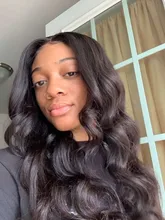 Melodie 28 30 32 pulgadas onda del cuerpo mechones con cierre brasileño de la Virgen del pelo humano Frontal agua mechones y 4X4 cierre