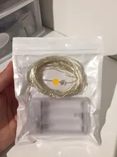 Guirnalda de luces led alimentada por batería, cable de cobre de 2M, 5M y 10M, para árbol de Navidad, boda, decoración al aire libre