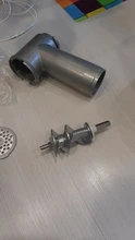 Tornillo de amoladora de carne, repuestos de barrena de 115mm, SS-989843 de tornillo de alimentación para Moulinex HV2 ME20 HV3 HV4 ME4 HV6 ME51 HV8, aparato de cocina