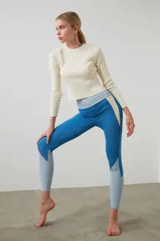 

Trendyol With Color Block Sports Leggings TWOAW21TA0042