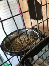 Bowl Hanging-Bowls Water-Food-Bowls Puppy Kitten-Feeder Dog Cat Stainless-Steel Durable