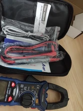 Medidor de pinza Digital multímetro Auto de la gama de A-BF CS206B/CS206D actual voltaje temperatura condensador de valores eficaces verdaderos AC/DC MAX/MIN NCV