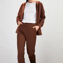 Trendyol shardonlu трикотажные спортивные штаны TWOAW20EA0163