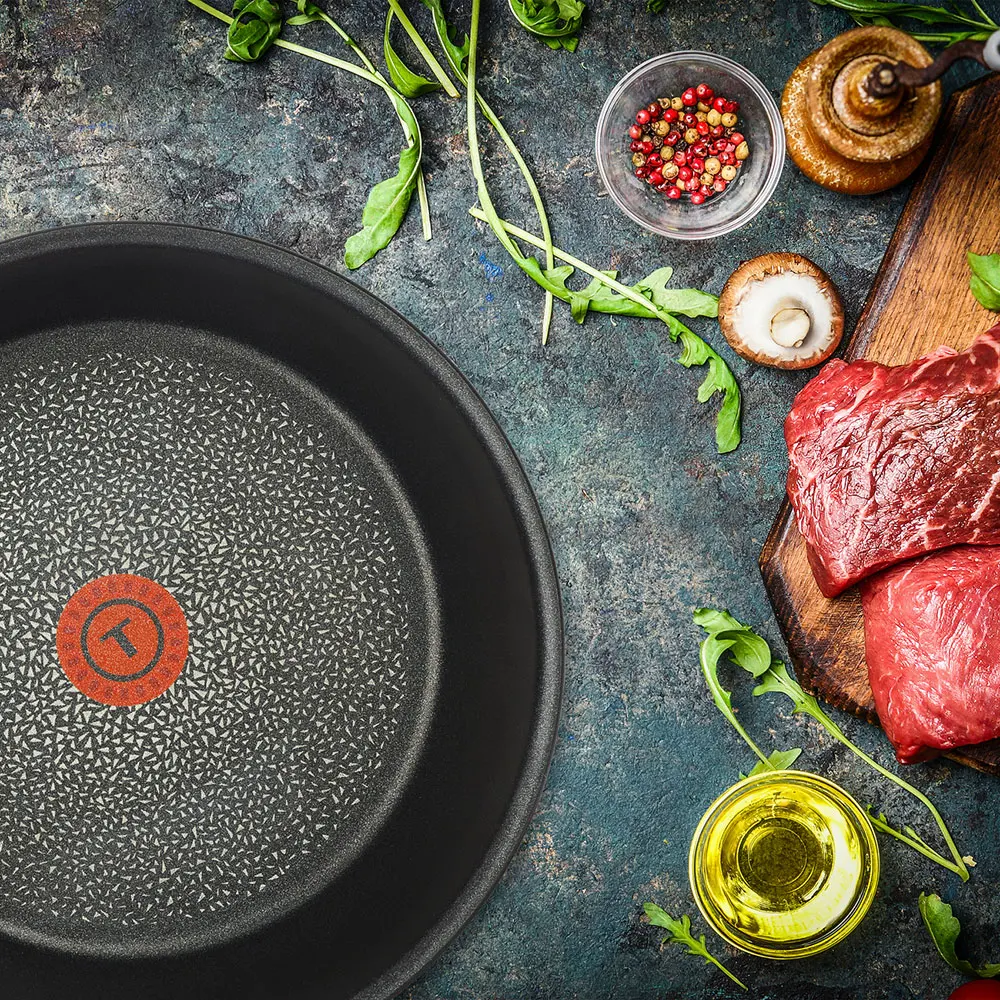 Мультисковорода Tefal Hard Titanium+, алюминий с антипригарным покрытием, 26 см C6928502