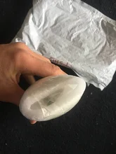 Rodillo de Jade para masaje Facial, rodillo de Jade verde y rosa, piedra Natural, herramientas para el rostro, mentón, cuello, belleza, cuidado de la piel