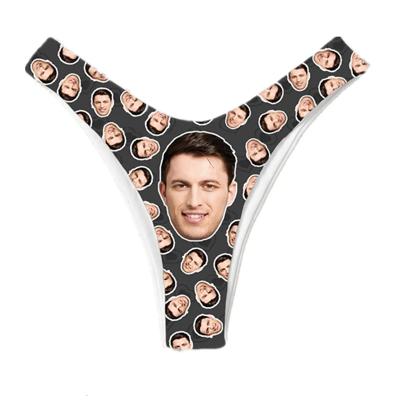 

Индивидуальное нижнее белье, трусики-танга с надписью «Your Words», привлекательное забавное белье с индивидуальным принтом, женское белье, подарок для жены