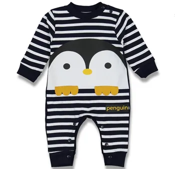 

Penguin Printed Laci Striped Jumpsuit