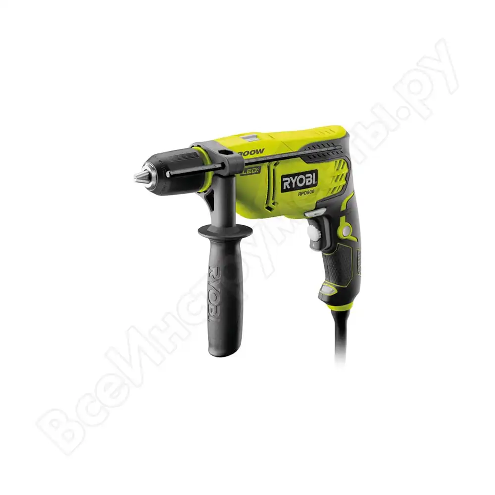 Ударная дрель ryobi rpd800k 5133002018