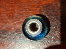 Cuentas de cristal de Murano luminosas para fabricación de joyas, abalorio de Color plateado, rosa, Original, para pulsera