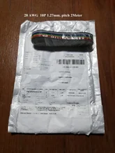 Ribbon-Cable Dupont-Wire Rainbow Flat Pitch-Color 1meter for FC 40P/50P