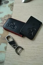 De cuero de diseño nuevo coche cubierta de llave para Renault Kadjar Captur Megane 2 3 4 RS Koleos Logan tarjeta Scenic caja llavero fundas de llave