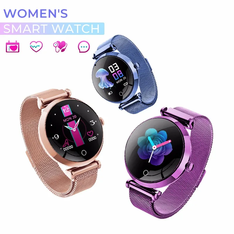 

R6 Smart Watch Woman heart rate monitor Blood Pressure IP67 Waterproof Bluetooth 5.0 IOS Android 12 languages Smartwatch Woman