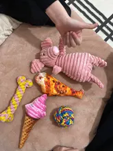 Dog-Chew-Toys Puppy-Toy Pets-Products Dogs Squeaky Corduroy Mascotas-Supplies Bite-Resistant