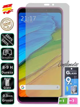 

Protector Xiaomi Redmi 5 Plus Tempered Glass Screen Glass Mobile