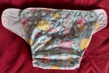 [Simfamily] 6 uds pañal + 6 uds insertar pañal de tela lavable cubierta de pañal ajustable reutilizable de tela pañales disponibles cubierta de pañal