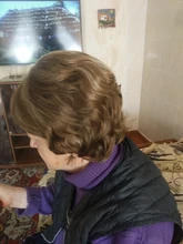 Peluca completa de cabello sintético para mujer, rizos oscuros cortos, pelucas espesas para el día a día