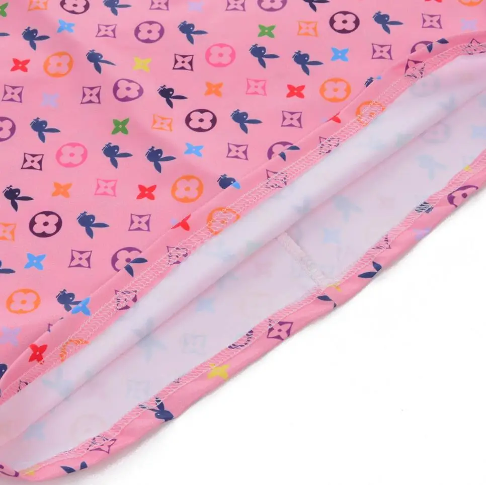 Womens Print Tube Dress Summer Sexy Off-Shoulder Sleeveless Dresses Slim High Waist Clubwear Mini Pencil Dresses Without Mask