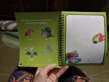 Libro de colorear reutilizable para niños, libro sensorial de aprendizaje temprano, 8 tipos, regalo de cumpleaños