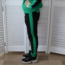 Tracksuits Women Cardigan Sweater Waist-Pants Spring Two-Piece-Sets Knitted White Fashion