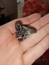 Anillo de acero inoxidable gótico Vintage para hombre, anillo de calavera para hombre, anillo con grabado de motocicleta, accesorios de joyería