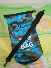 IKSNAIL 2L/5L/10L al aire libre seco bolsa seca impermeable saco flotar bucear plegable bolsas para Rafting en el río océano mochila