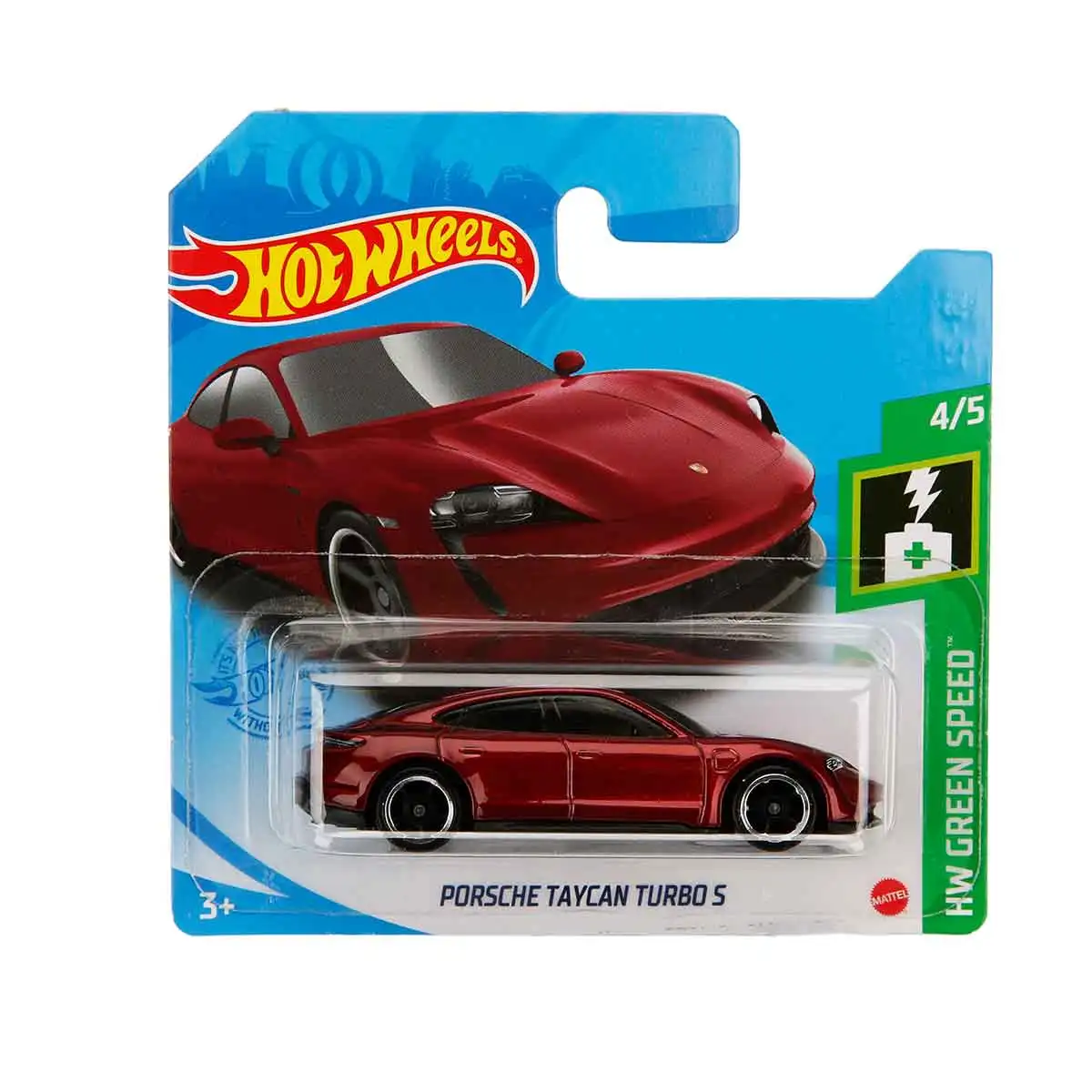 Hot Wheels Hw Green™Скоростной Porsche Taycan Turbo S |