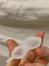 Moldes de silicona con gema de cristal para pendientes, molde de resina epoxi para fabricación de joyas Diy, suministros de herramientas, 1 Uds.