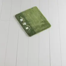 Коврик для ванной-коврики | коврик коврики для ванной нескользящие анти пресс-форма коврики Joan Зеленый 50X60 см